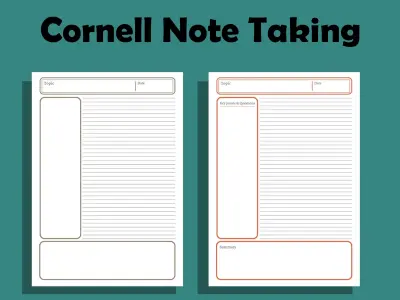 How to use cornell note taking method